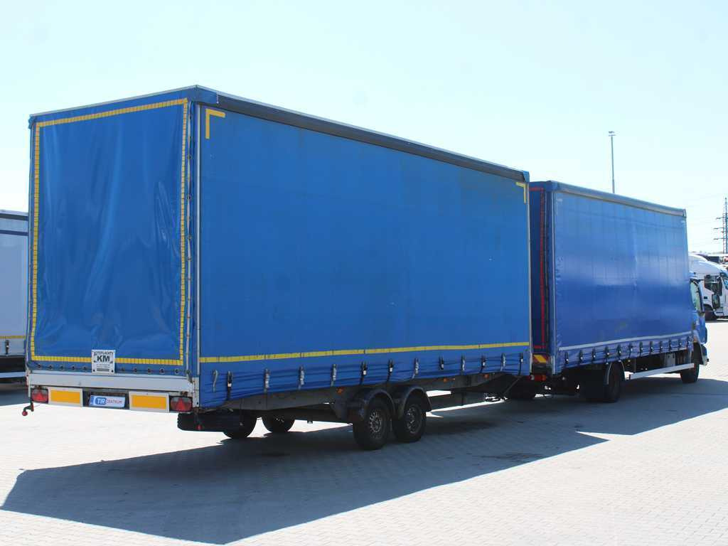 DAF FA LF 45, EURO 5, TYRES 80% + AGADOS TRAILER - Kravas automašīna ar tentu: foto 4 DAF FA LF 45, EURO 5, TYRES 80% + AGADOS TRAILER - Kravas automašīna ar tentu: foto 4