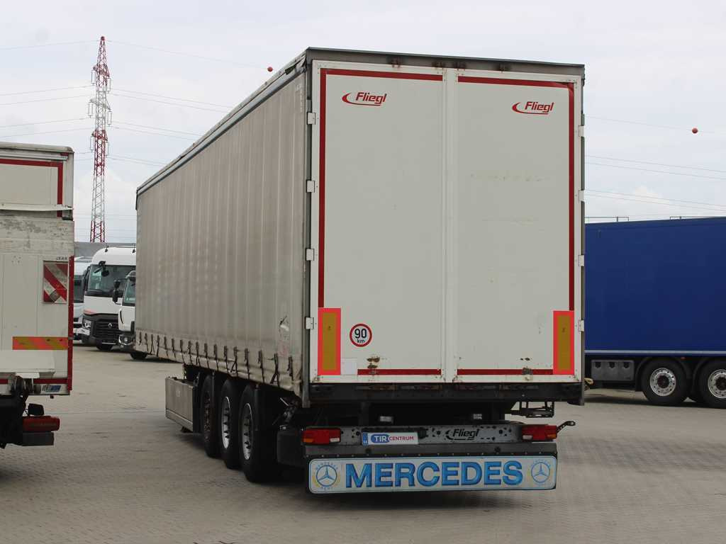 Fliegl SDS 390, MULDA, MULTILOCK, LIFT AXLE, SAF - Tenta puspiekabe: foto 5 Fliegl SDS 390, MULDA, MULTILOCK, LIFT AXLE, SAF - Tenta puspiekabe: foto 5
