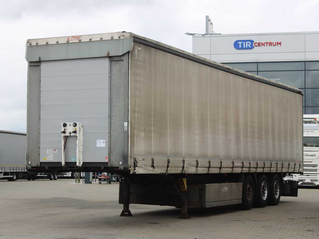Fliegl SDS 390, MULDA, MULTILOCK, LIFT AXLE, SAF - Tenta puspiekabe: foto 1 Fliegl SDS 390, MULDA, MULTILOCK, LIFT AXLE, SAF - Tenta puspiekabe: foto 1