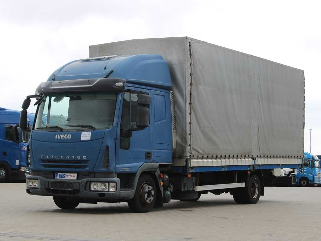 Iveco EUROCARGO 75E18, EURO 4 , PNEU 80% - Furgons ar tentu: foto 1 Iveco EUROCARGO 75E18, EURO 4 , PNEU 80% - Furgons ar tentu: foto 1
