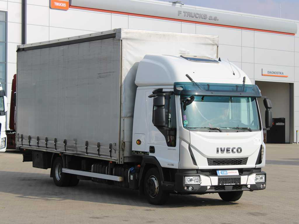 Iveco EUROCARGO 75E210, EURO 6, PNEU 80% - Kravas automašīna ar tentu: foto 3 Iveco EUROCARGO 75E210, EURO 6, PNEU 80% - Kravas automašīna ar tentu: foto 3
