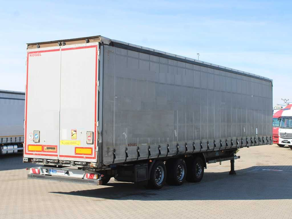 Kögel FOXX SN 24 / SN 24, LOWDECK, LIFTING AXLE, SAF - Tenta puspiekabe: foto 3 Kögel FOXX SN 24 / SN 24, LOWDECK, LIFTING AXLE, SAF - Tenta puspiekabe: foto 3