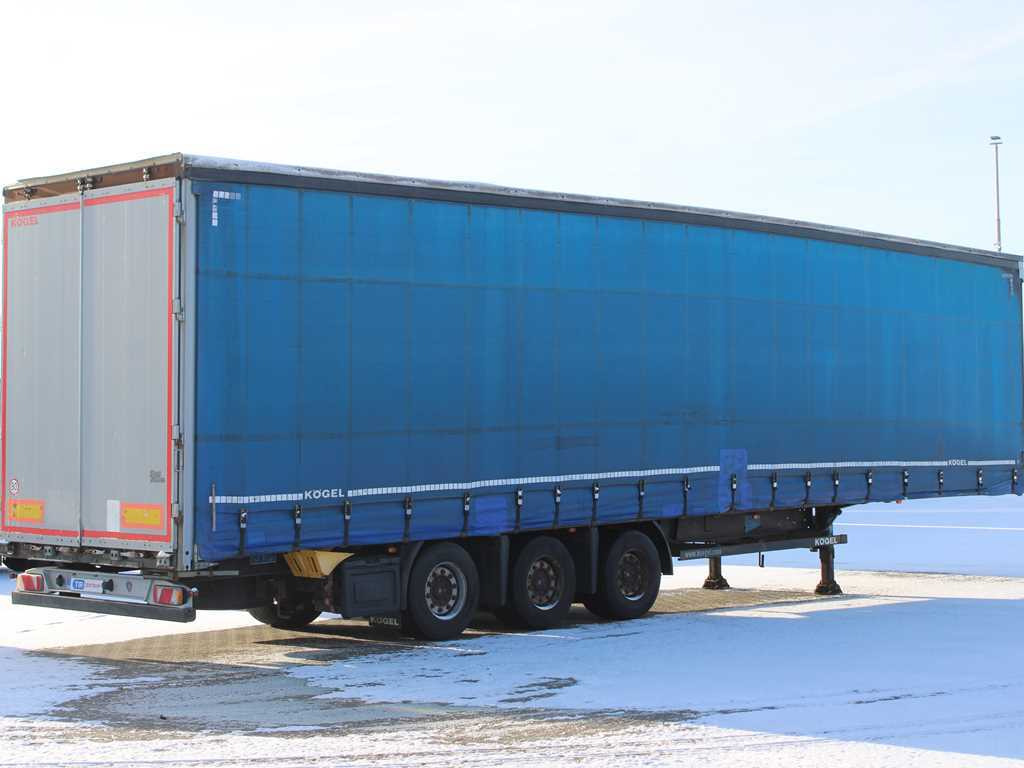 Kögel S24-1, LOWDECK, LIFTING AXLE, SAF, LIFTING ROOF - Tenta puspiekabe: foto 4 Kögel S24-1, LOWDECK, LIFTING AXLE, SAF, LIFTING ROOF - Tenta puspiekabe: foto 4