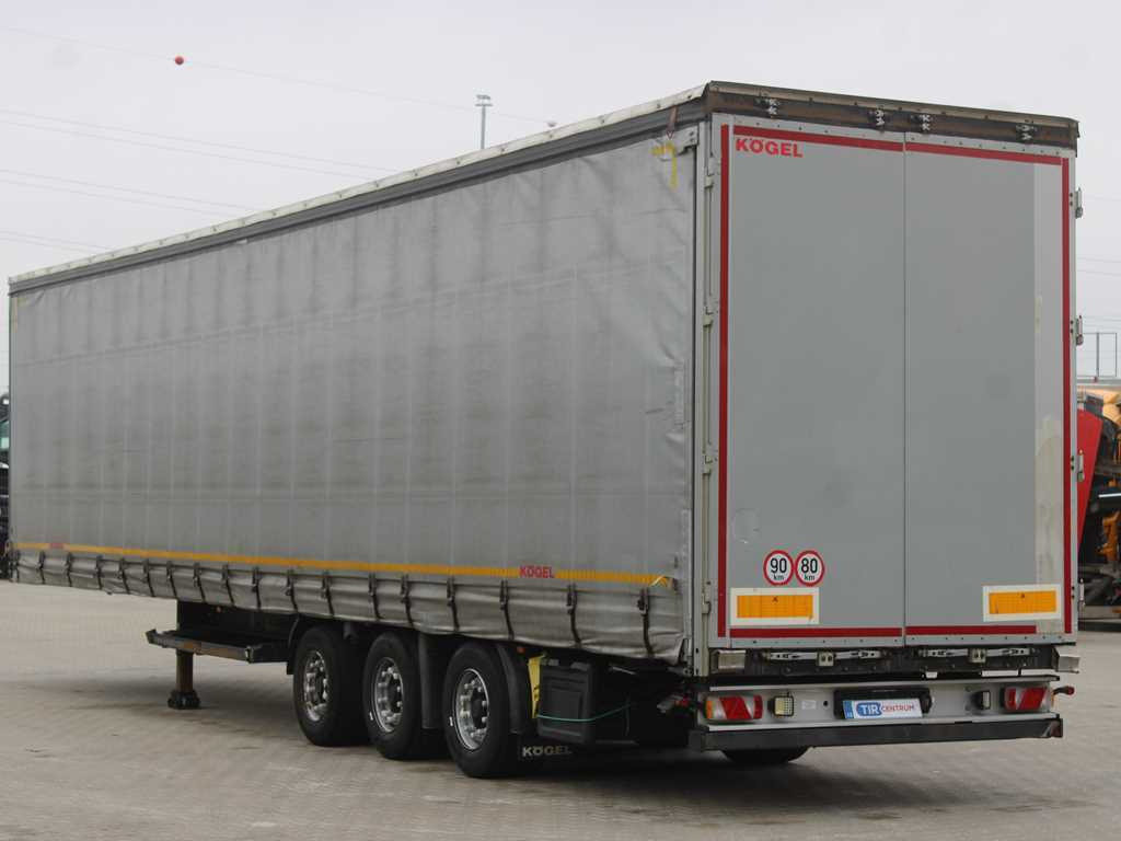 Kögel SN 24, LOWDECK, LIFTING AXLE, MULTILOCK, LIFTING ROOF - Tenta puspiekabe: foto 5 Kögel SN 24, LOWDECK, LIFTING AXLE, MULTILOCK, LIFTING ROOF - Tenta puspiekabe: foto 5