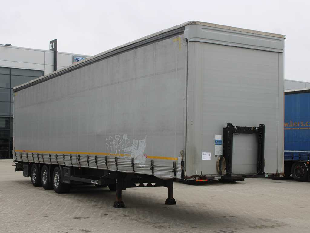 Kögel SN 24, LOWDECK, LIFTING AXLE, MULTILOCK, LIFTING ROOF - Tenta puspiekabe: foto 3 Kögel SN 24, LOWDECK, LIFTING AXLE, MULTILOCK, LIFTING ROOF - Tenta puspiekabe: foto 3
