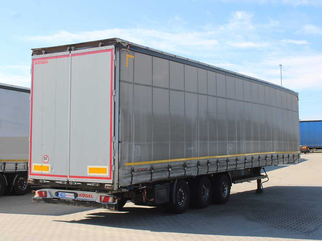 Kögel SN 24 MEGA, SAF, LOWDECK, LIFT AXLE, LIFTING ROOF, MULTILOCK - Tenta puspiekabe: foto 4 Kögel SN 24 MEGA, SAF, LOWDECK, LIFT AXLE, LIFTING ROOF, MULTILOCK - Tenta puspiekabe: foto 4