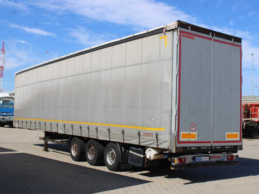 Kögel SN 24 MEGA, SAF, LOWDECK, LIFT AXLE, LIFTING ROOF, MULTILOCK - Tenta puspiekabe: foto 5 Kögel SN 24 MEGA, SAF, LOWDECK, LIFT AXLE, LIFTING ROOF, MULTILOCK - Tenta puspiekabe: foto 5