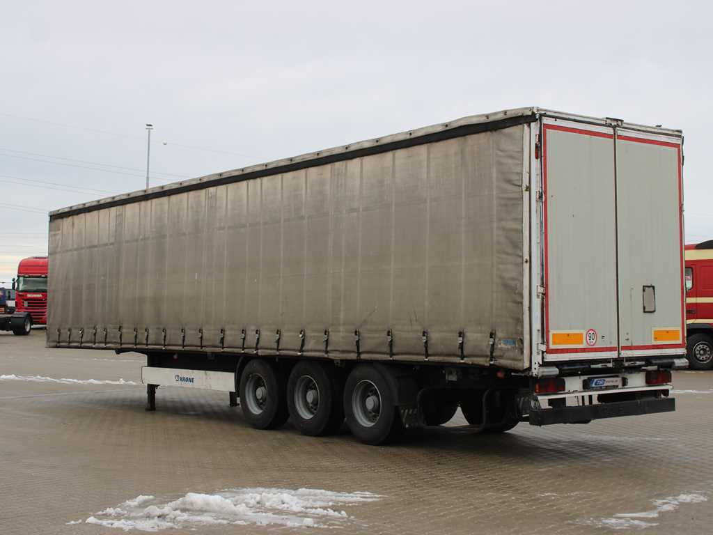 Krone KRONE SDP 27 WKE, LIFTING AXLE - Tenta puspiekabe: foto 5 Krone KRONE SDP 27 WKE, LIFTING AXLE - Tenta puspiekabe: foto 5