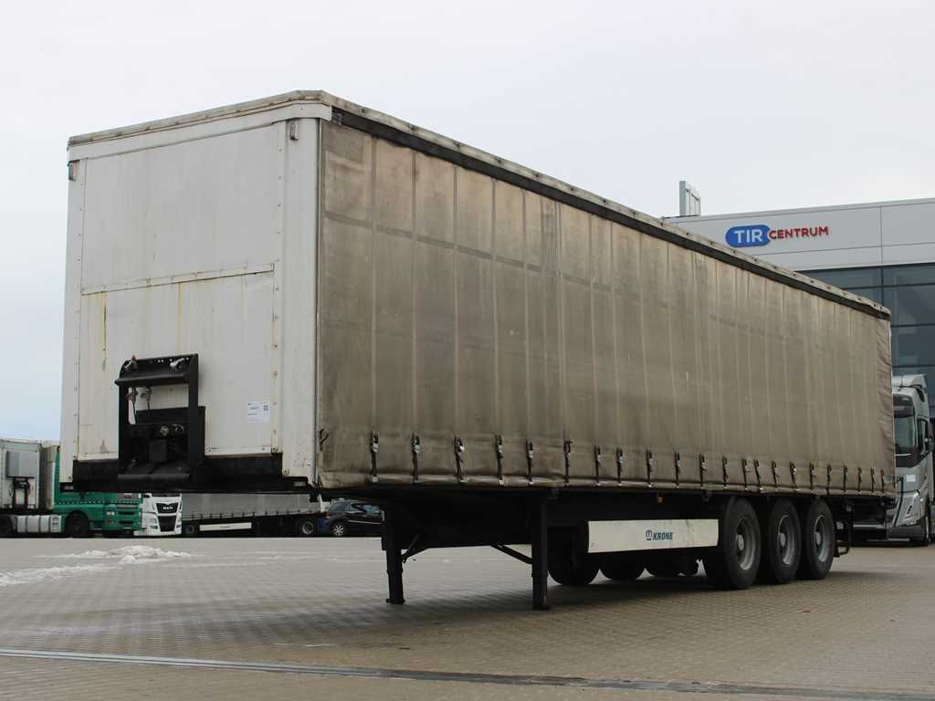Tenta puspiekabe Krone KRONE SDP 27 WKE, LIFTING AXLE: foto 1