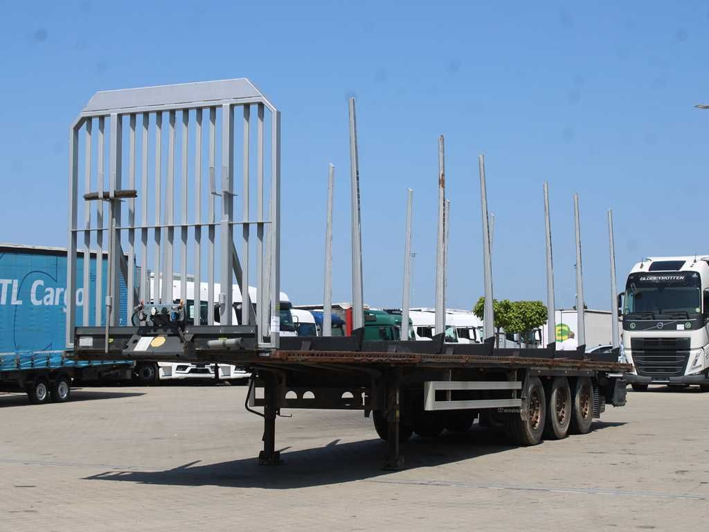 Krone PROFILINER, LIFTING AXLE, SAF - Kokvedēja puspiekabe: foto 1 Krone PROFILINER, LIFTING AXLE, SAF - Kokvedēja puspiekabe: foto 1