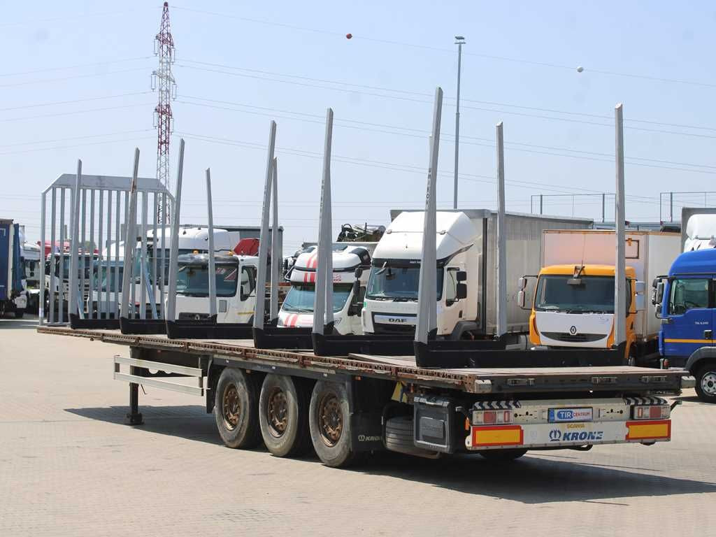 Krone PROFILINER, LIFTING AXLE, SAF - Kokvedēja puspiekabe: foto 4 Krone PROFILINER, LIFTING AXLE, SAF - Kokvedēja puspiekabe: foto 4