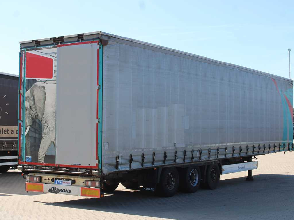 Krone SD 04, LOWDECK, LIFTING AXLE, LIFT ROOF - Tenta puspiekabe: foto 4 Krone SD 04, LOWDECK, LIFTING AXLE, LIFT ROOF - Tenta puspiekabe: foto 4