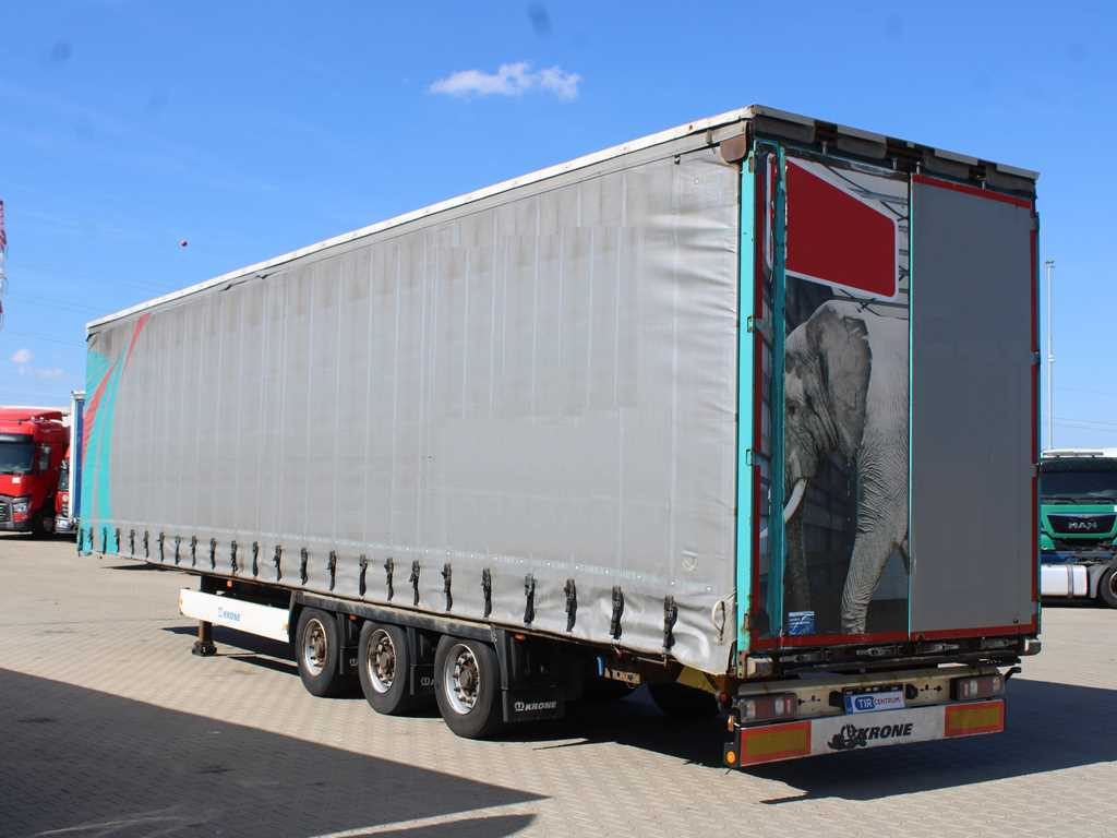 Krone SD 04, LOWDECK, LIFTING AXLE, LIFT ROOF - Tenta puspiekabe: foto 5 Krone SD 04, LOWDECK, LIFTING AXLE, LIFT ROOF - Tenta puspiekabe: foto 5