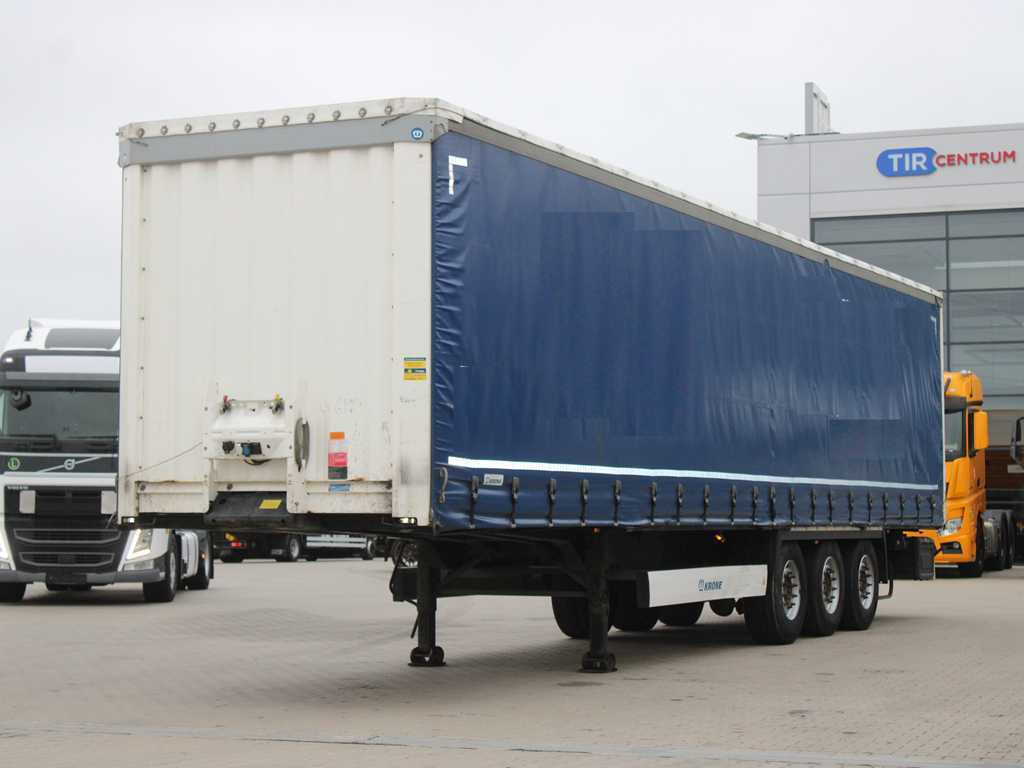 Krone SD, LIFT AXLE, HOLLOW, MULTILOCK - Tenta puspiekabe: foto 1 Krone SD, LIFT AXLE, HOLLOW, MULTILOCK - Tenta puspiekabe: foto 1