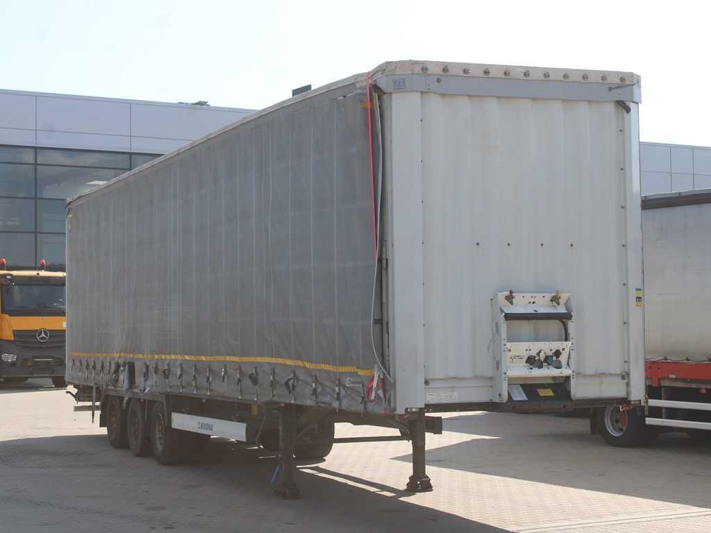 Krone SD, LIFTING AXLE, LOWDECK, LIFTING ROOF, MULTILOCK, SAF - Tenta puspiekabe: foto 3 Krone SD, LIFTING AXLE, LOWDECK, LIFTING ROOF, MULTILOCK, SAF - Tenta puspiekabe: foto 3