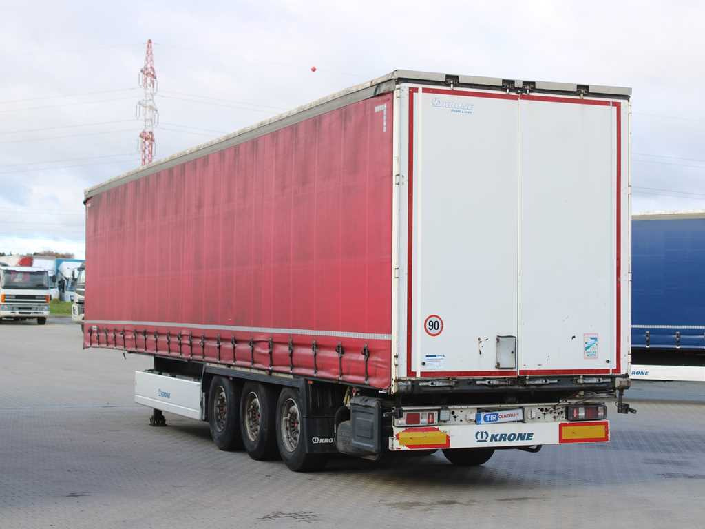 Krone SD, LIFTING AXLE, MULTILOCK, SAF, 2x PALLET BASKET - Tenta puspiekabe: foto 5 Krone SD, LIFTING AXLE, MULTILOCK, SAF, 2x PALLET BASKET - Tenta puspiekabe: foto 5