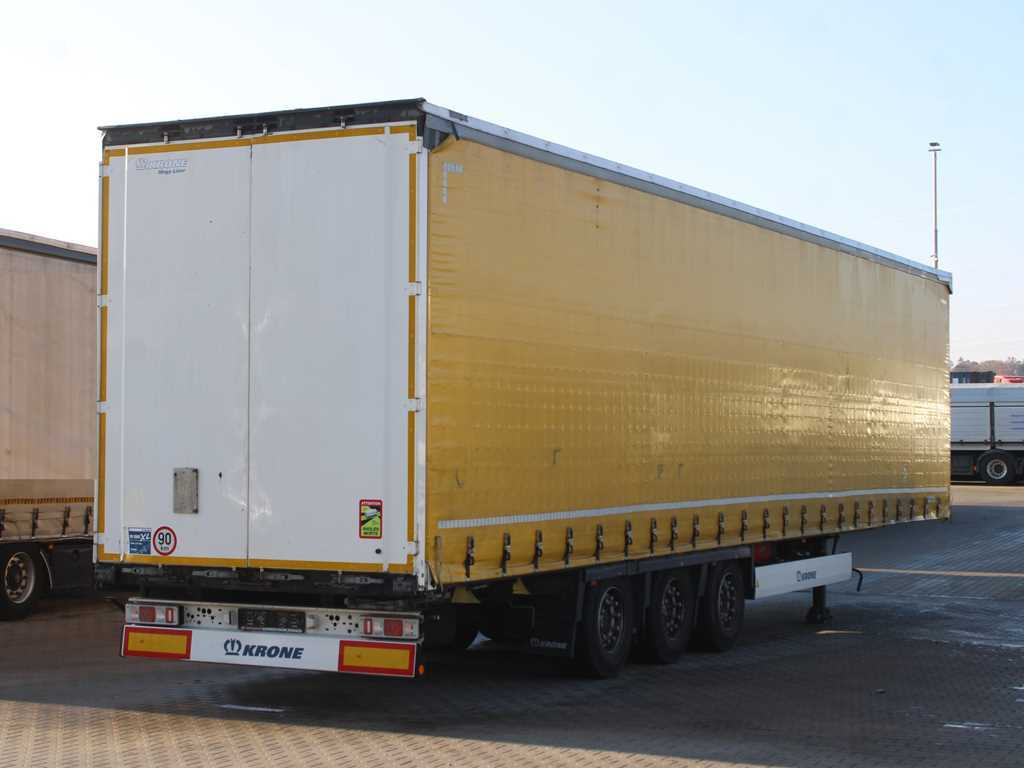 Krone SD, LOWDECK, LIFTING AXLE, LIFTING ROOF, MULTILOCK - Tenta puspiekabe: foto 4 Krone SD, LOWDECK, LIFTING AXLE, LIFTING ROOF, MULTILOCK - Tenta puspiekabe: foto 4