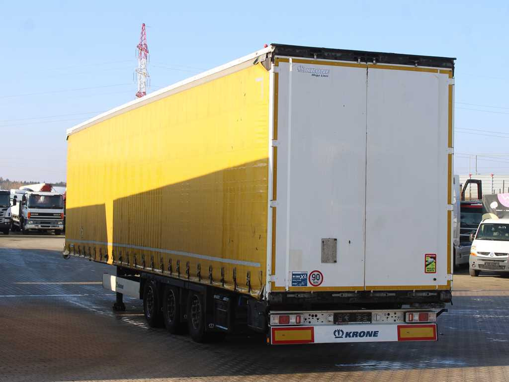 Krone SD, LOWDECK, LIFTING AXLE, LIFTING ROOF, MULTILOCK - Tenta puspiekabe: foto 5 Krone SD, LOWDECK, LIFTING AXLE, LIFTING ROOF, MULTILOCK - Tenta puspiekabe: foto 5