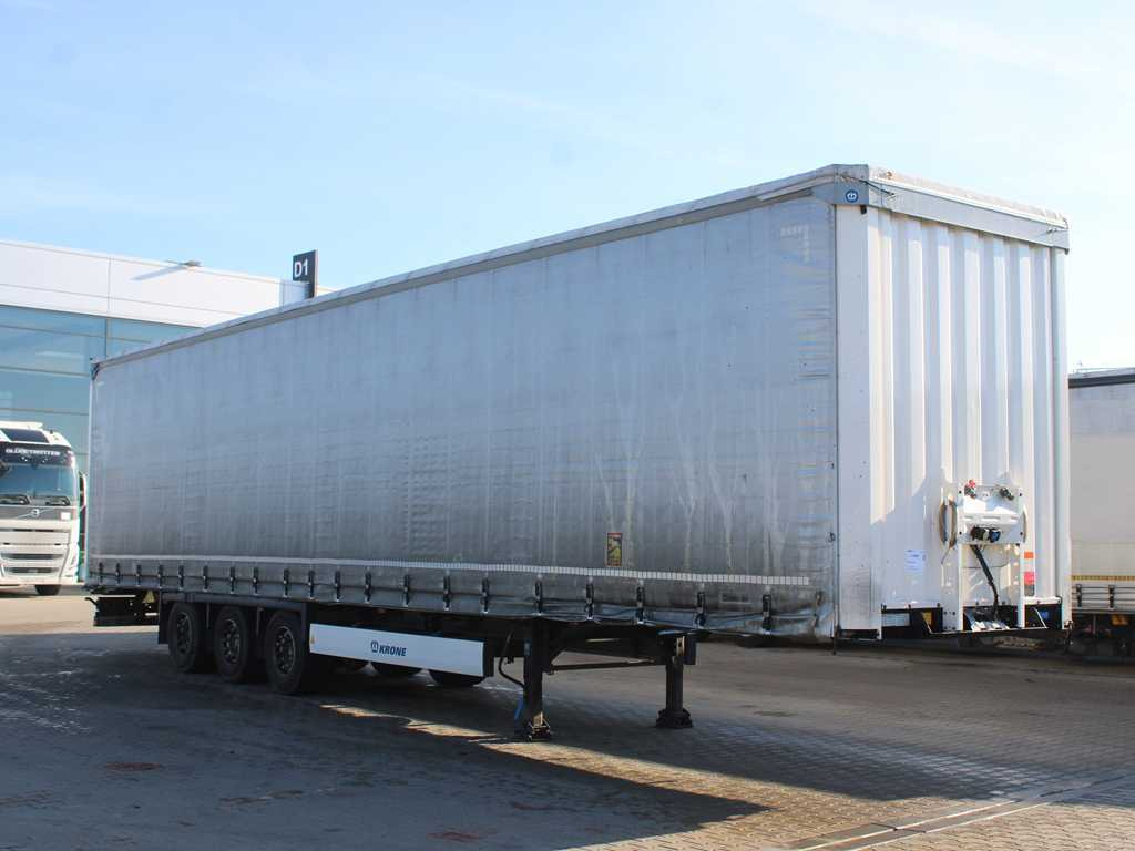 Krone SD, LOWDECK, LIFTING AXLE, MULTILOCK, LIFTING ROOF - Tenta puspiekabe: foto 3 Krone SD, LOWDECK, LIFTING AXLE, MULTILOCK, LIFTING ROOF - Tenta puspiekabe: foto 3