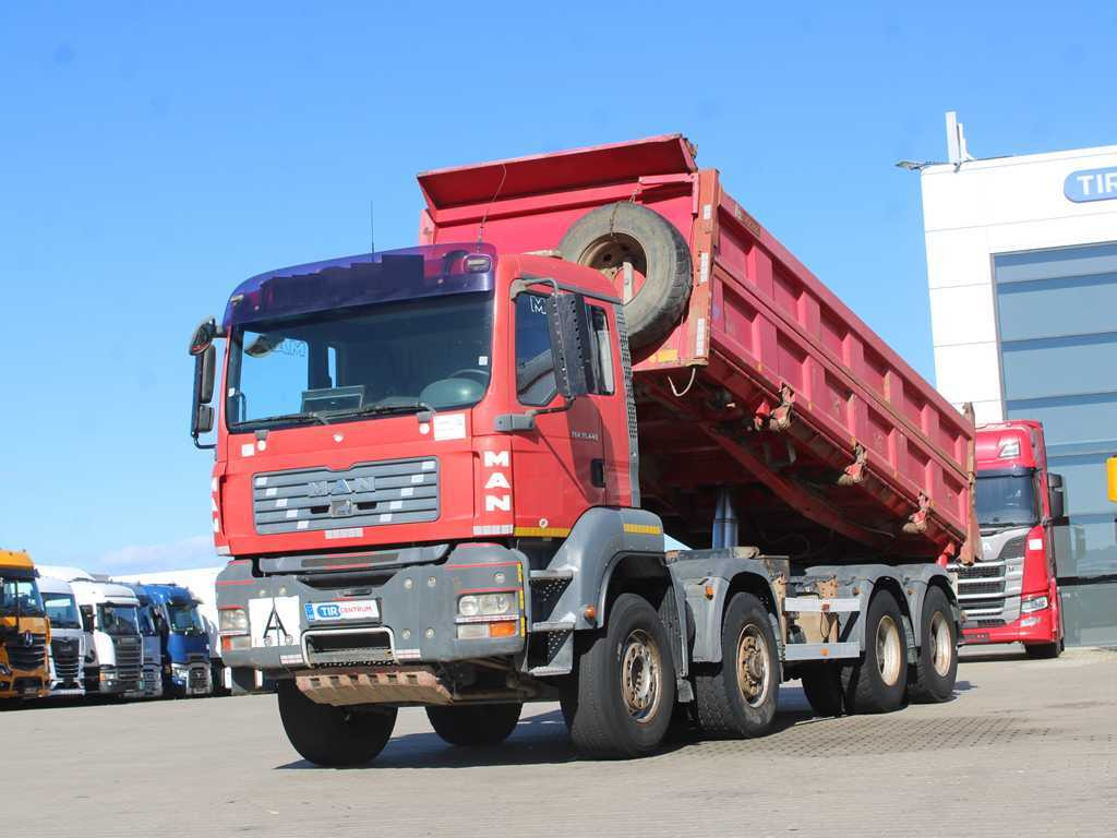MAN TGA 35.440, 8X6, EURO 4, 17m³ - Kravas automašīna pašizgāzējs: foto 1 MAN TGA 35.440, 8X6, EURO 4, 17m³ - Kravas automašīna pašizgāzējs: foto 1