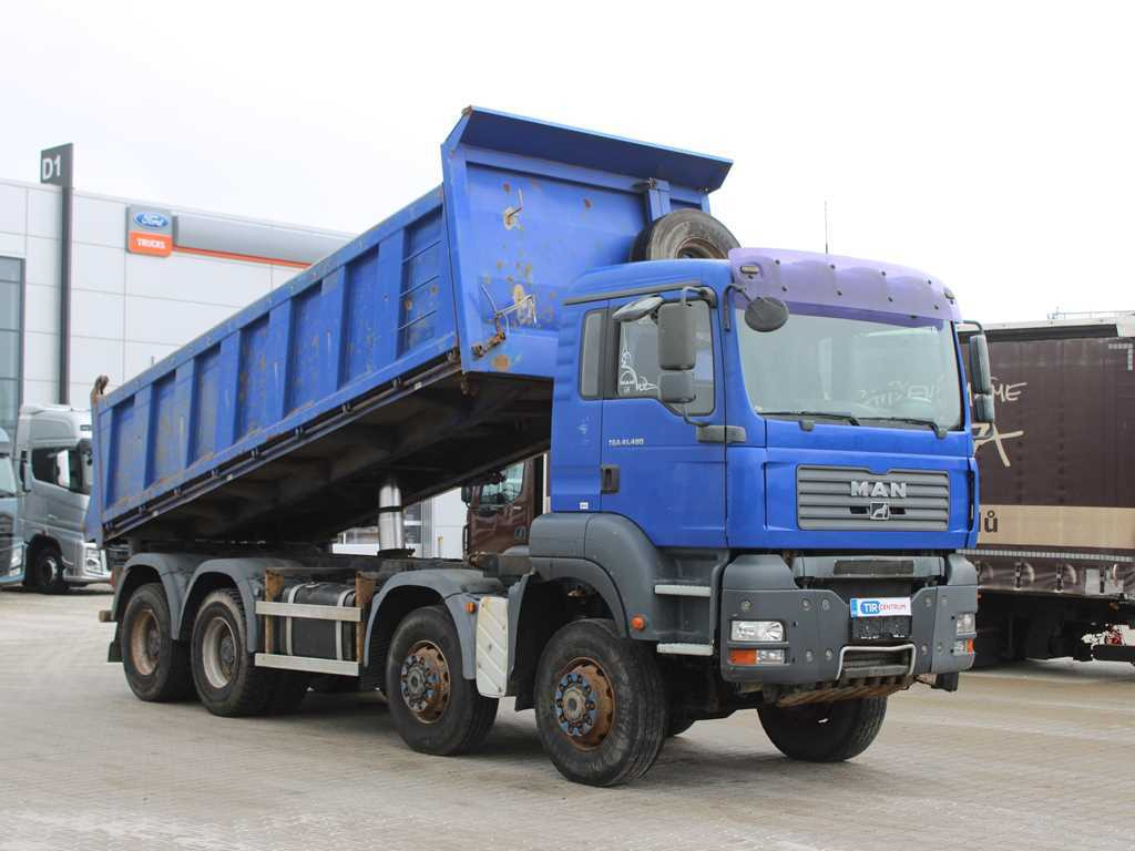 MAN TGA 41.480, 8X6, THREE SIDED, EURO 3, RETARDER, 17m³ - Kravas automašīna pašizgāzējs: foto 3 MAN TGA 41.480, 8X6, THREE SIDED, EURO 3, RETARDER, 17m³ - Kravas automašīna pašizgāzējs: foto 3