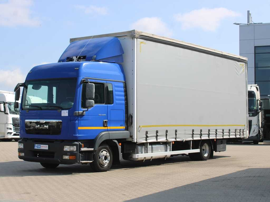 MAN TGL 8.220, EURO 5 - Kravas automašīna ar tentu: foto 1 MAN TGL 8.220, EURO 5 - Kravas automašīna ar tentu: foto 1
