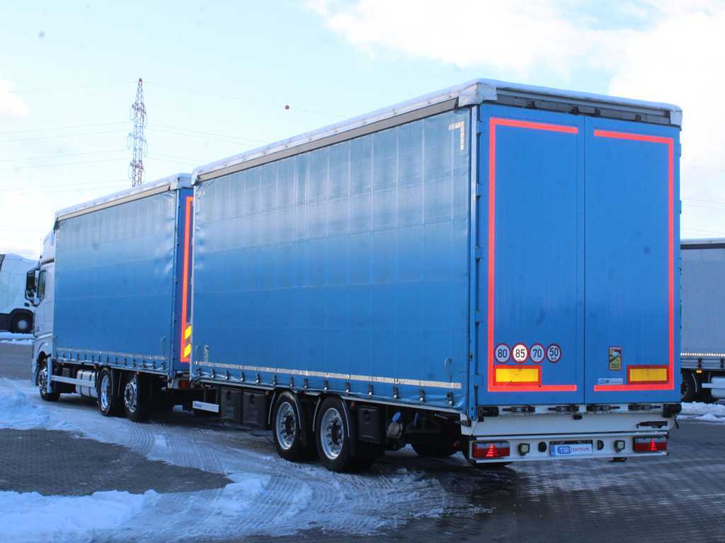 Mercedes-Benz ACTROS 2553, EURO 6, 6X2, AIR SUSPENSION, DRIVE-THROUGH + PANAV - Kravas automašīna ar tentu: foto 5 Mercedes-Benz ACTROS 2553, EURO 6, 6X2, AIR SUSPENSION, DRIVE-THROUGH + PANAV - Kravas automašīna ar tentu: foto 5