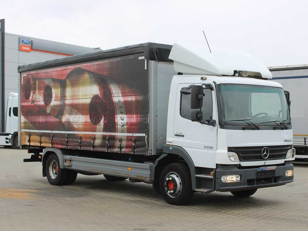 Mercedes-Benz ATEGO 1218, EURO 4 - Kravas automašīna ar tentu: foto 2 Mercedes-Benz ATEGO 1218, EURO 4 - Kravas automašīna ar tentu: foto 2