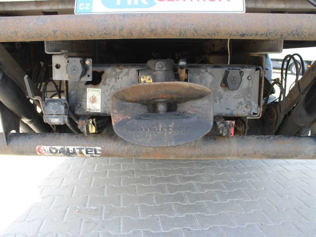 Kravas automašīna ar tentu Mercedes-Benz ATEGO 1230, EURO 6, HYDRAULIC FRONT, SIDES: foto 6