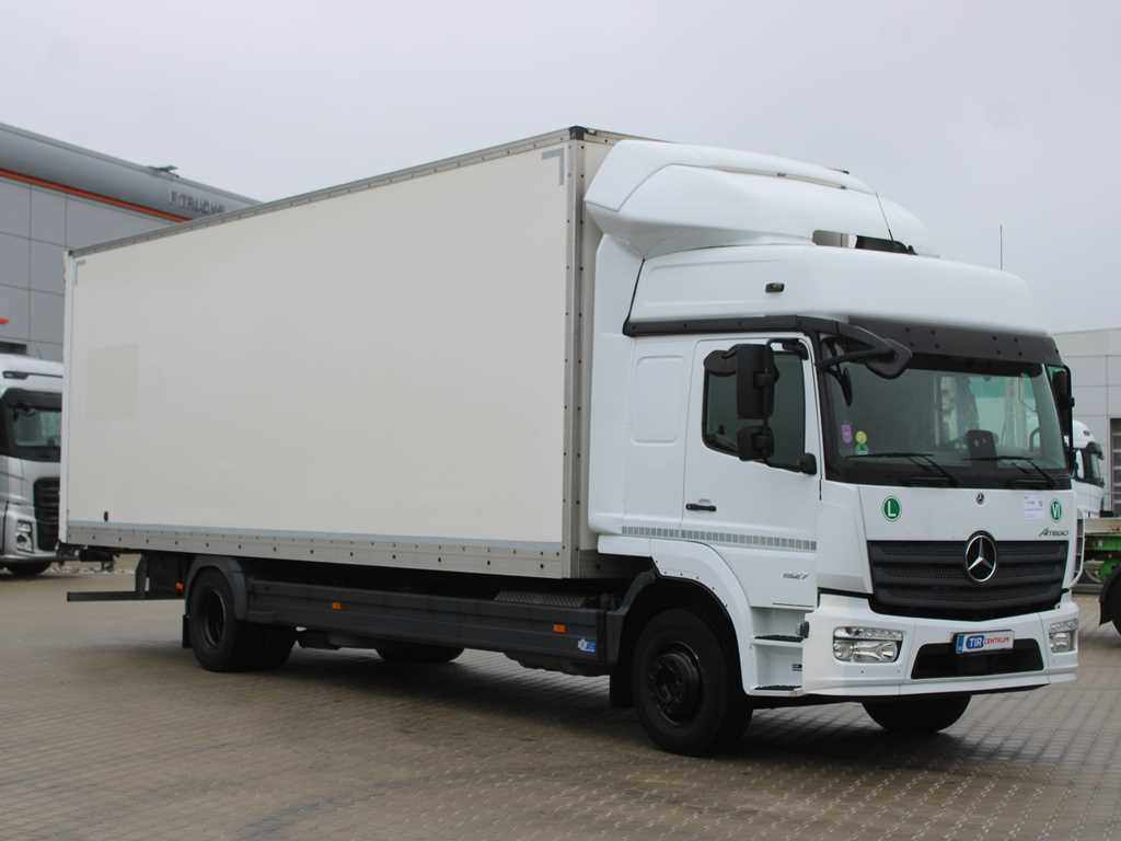 Mercedes-Benz ATEGO 1527, EURO 6, CAMERA, TIRES 80% - Kravas automašīna ar slēgto virsbūvi: foto 3 Mercedes-Benz ATEGO 1527, EURO 6, CAMERA, TIRES 80% - Kravas automašīna ar slēgto virsbūvi: foto 3