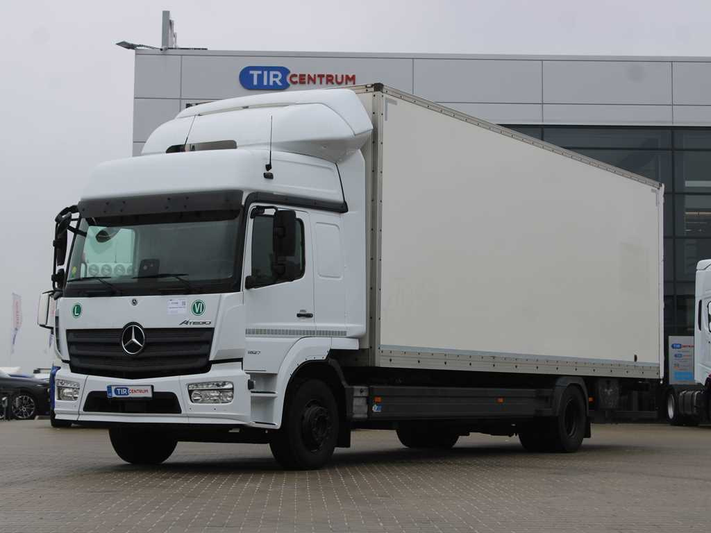 Mercedes-Benz ATEGO 1527, EURO 6, CAMERA, TIRES 80% - Kravas automašīna ar slēgto virsbūvi: foto 1 Mercedes-Benz ATEGO 1527, EURO 6, CAMERA, TIRES 80% - Kravas automašīna ar slēgto virsbūvi: foto 1