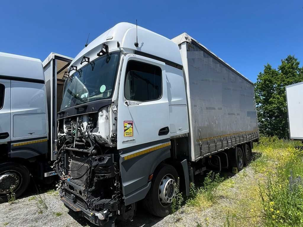 Mercedes-Benz Actros 2542, 6X2 - Kravas automašīna ar tentu: foto 1 Mercedes-Benz Actros 2542, 6X2 - Kravas automašīna ar tentu: foto 1