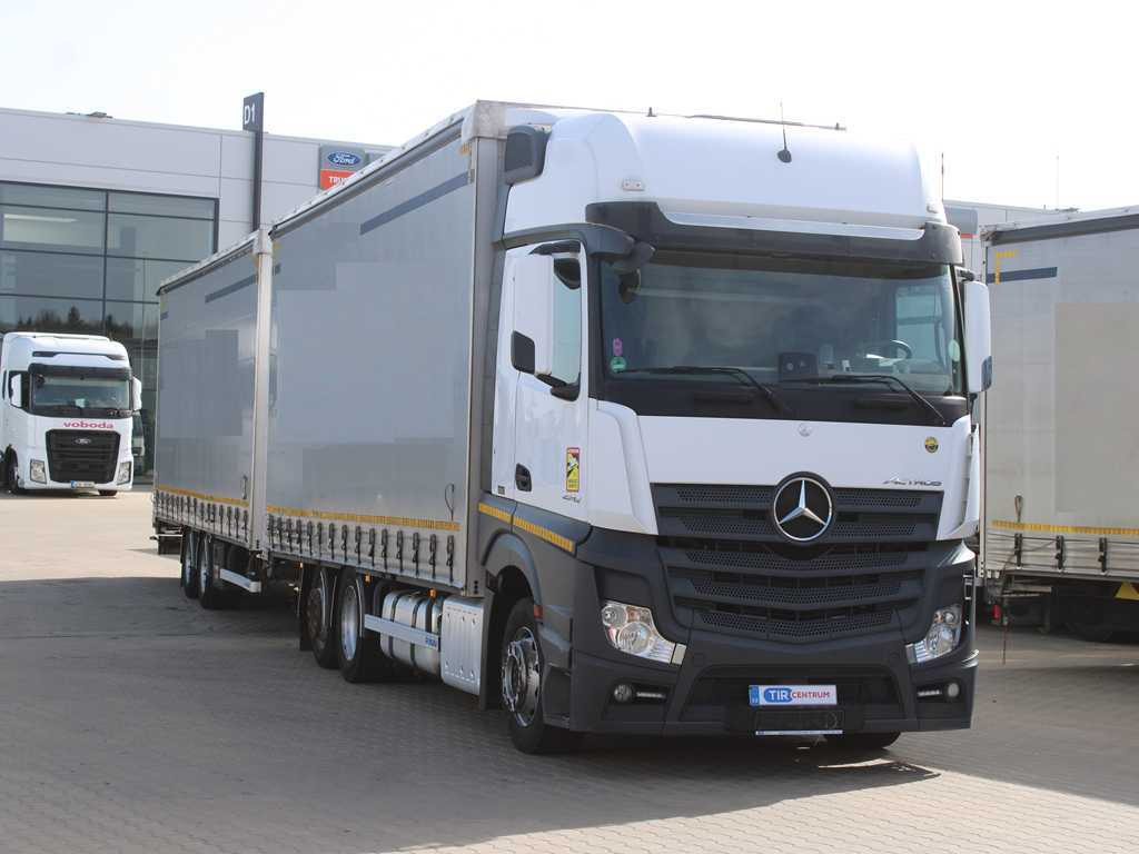 Mercedes-Benz Actros 2542, 6X2, EURO 6, AIR SUSPENSION + PANAV TV018H - Kravas automašīna ar tentu: foto 3 Mercedes-Benz Actros 2542, 6X2, EURO 6, AIR SUSPENSION + PANAV TV018H - Kravas automašīna ar tentu: foto 3