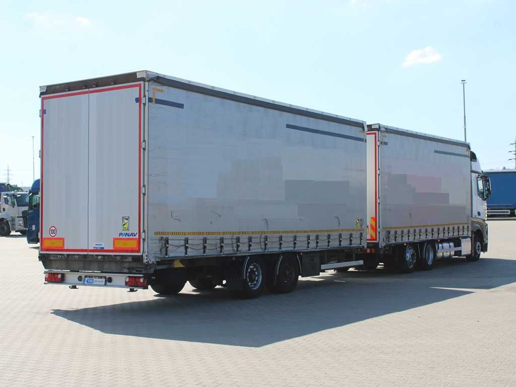Mercedes-Benz Actros 2542, 6X2, EURO 6 + PANAV TV018H - Kravas automašīna ar tentu: foto 3 Mercedes-Benz Actros 2542, 6X2, EURO 6 + PANAV TV018H - Kravas automašīna ar tentu: foto 3
