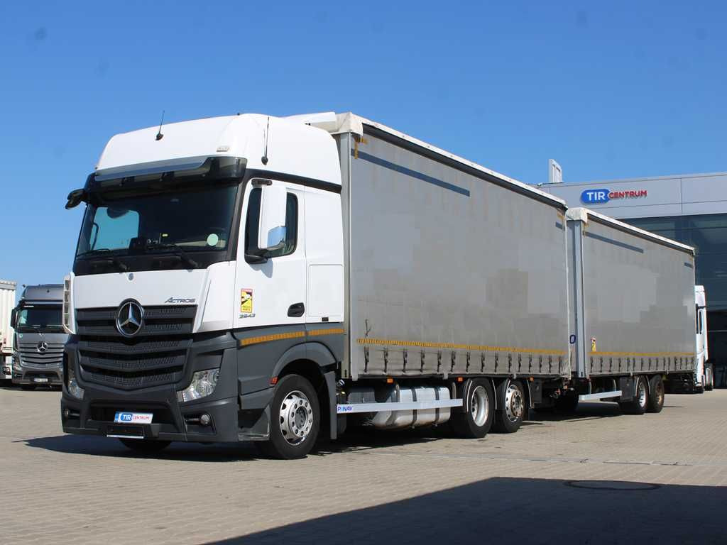Mercedes-Benz Actros 2542, 6X2, EURO 6 + PANAV TV018H - Kravas automašīna ar tentu: foto 1 Mercedes-Benz Actros 2542, 6X2, EURO 6 + PANAV TV018H - Kravas automašīna ar tentu: foto 1