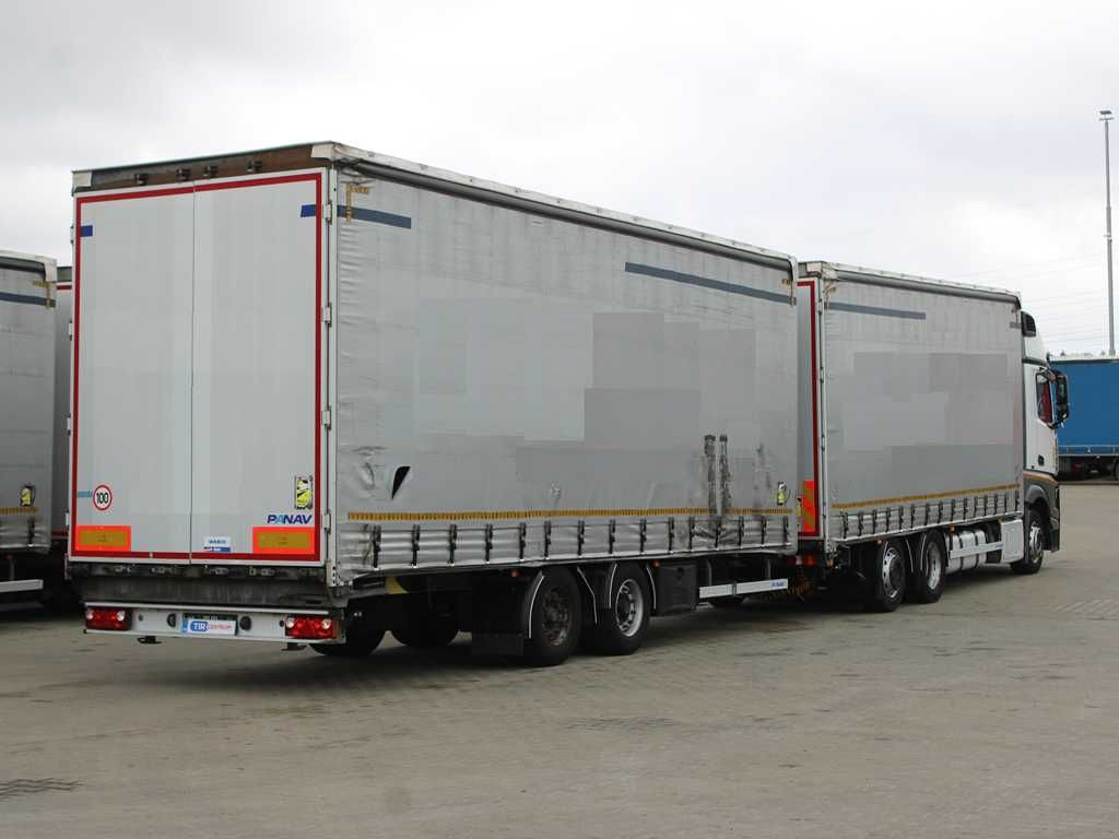 Mercedes-Benz Actros 2542, 6X2, EURO 6 + PANAV TV018M - Kravas automašīna ar tentu: foto 3 Mercedes-Benz Actros 2542, 6X2, EURO 6 + PANAV TV018M - Kravas automašīna ar tentu: foto 3