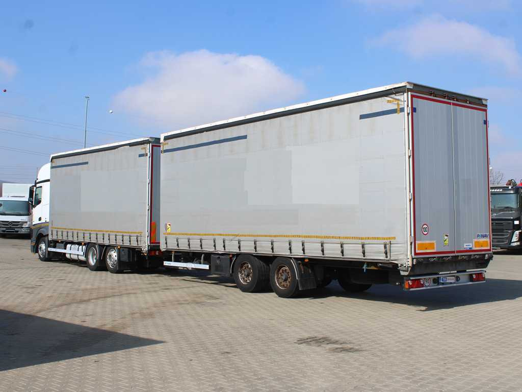 Mercedes-Benz Actros 2542, EURO 6, 6X2, AIR SUSPENSION + PANAV TV018M - Kravas automašīna ar tentu: foto 5 Mercedes-Benz Actros 2542, EURO 6, 6X2, AIR SUSPENSION + PANAV TV018M - Kravas automašīna ar tentu: foto 5