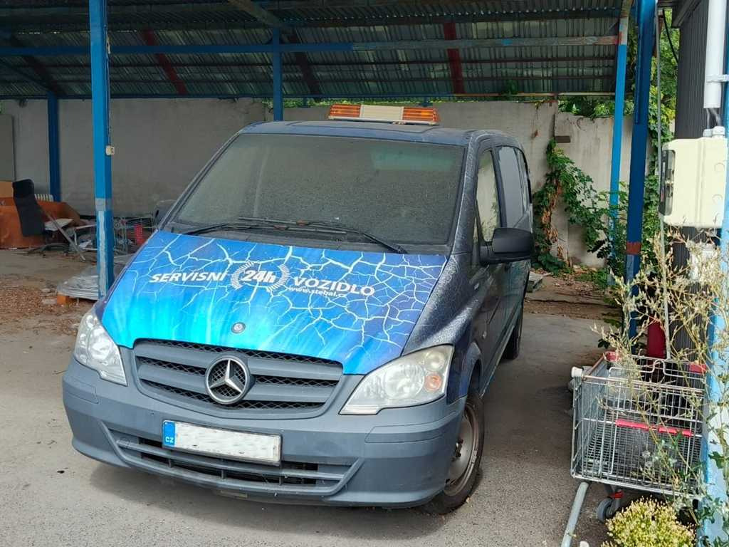 Mercedes-Benz VITO 113 CDI - Mazs furgons: foto 5 Mercedes-Benz VITO 113 CDI - Mazs furgons: foto 5