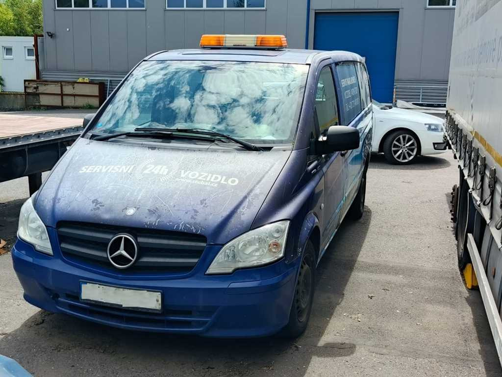 Mercedes-Benz VITO 113 CDI, without keys - Mazs furgons: foto 1 Mercedes-Benz VITO 113 CDI, without keys - Mazs furgons: foto 1