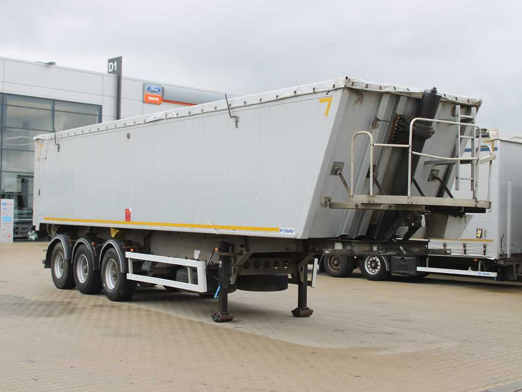 Panav NS139H, LIFT AXLE, 48m³ - Puspiekabe pašizgāzējs: foto 3 Panav NS139H, LIFT AXLE, 48m³ - Puspiekabe pašizgāzējs: foto 3