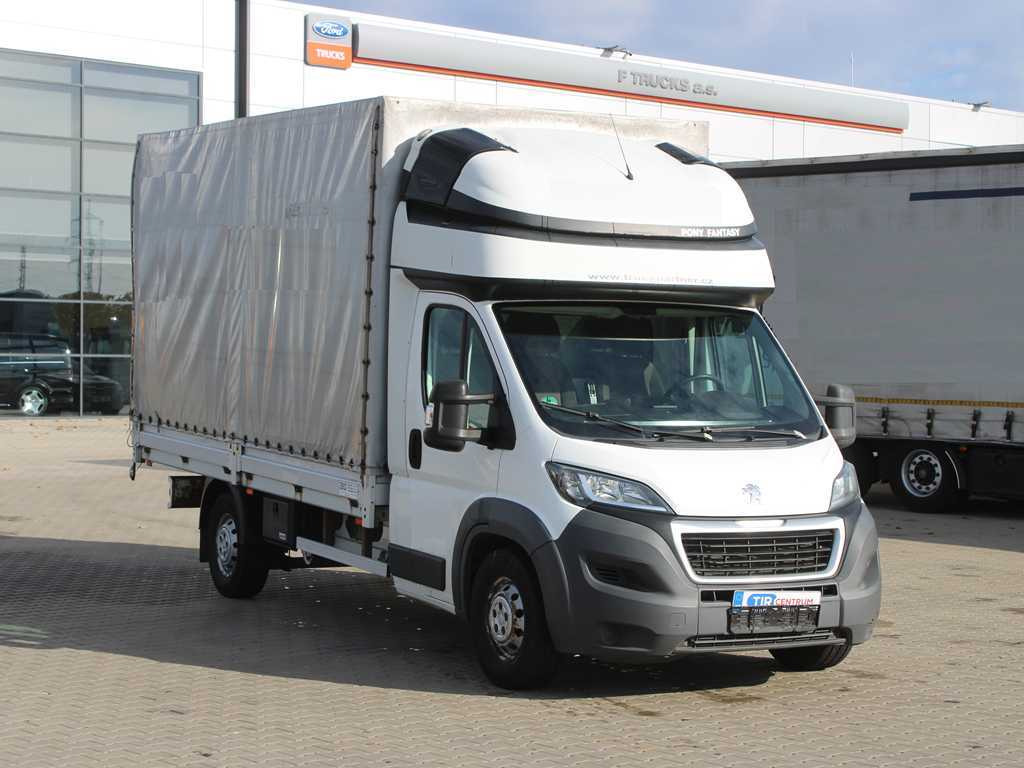 Peugeot Boxer, EURO 6, SIDE PANEL, TIRES 80% - Furgons ar tentu: foto 3 Peugeot Boxer, EURO 6, SIDE PANEL, TIRES 80% - Furgons ar tentu: foto 3