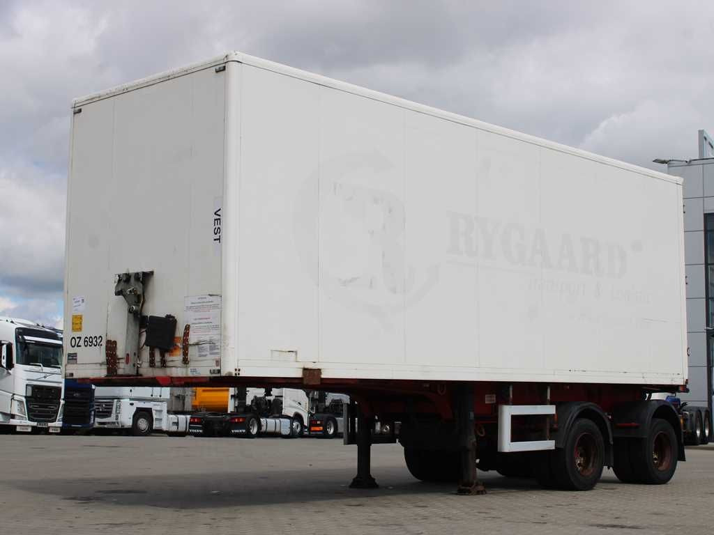 Puspiekabe Kel-Berg E36S2, AXLES 10t,EXPANDABLE,SAF AXLES: foto 1