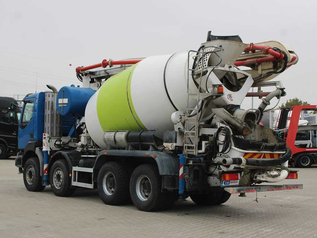 Renault KERAX 420, EURO 3, 7m3, 8X4, CIFA MAGNUM MK 24.4 CONCRETE PUMP - Betona sūknis ar mikseri: foto 5 Renault KERAX 420, EURO 3, 7m3, 8X4, CIFA MAGNUM MK 24.4 CONCRETE PUMP - Betona sūknis ar mikseri: foto 5