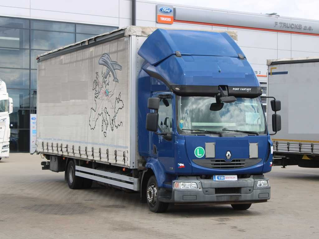 Renault MIDLUM 220.12, EURO 5, TAIL LIFT - Kravas automašīna ar tentu: foto 2 Renault MIDLUM 220.12, EURO 5, TAIL LIFT - Kravas automašīna ar tentu: foto 2