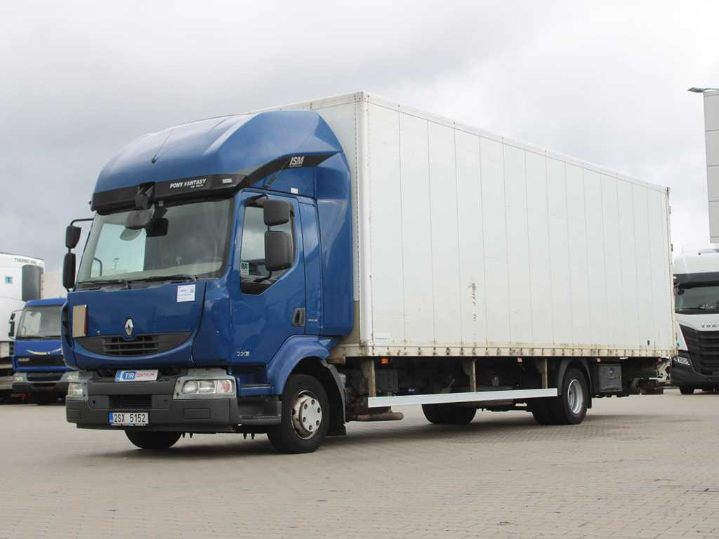 Renault MIDLUM 220, HYDRAULIC FRONT, EURO 5 - Kravas automašīna ar slēgto virsbūvi: foto 1 Renault MIDLUM 220, HYDRAULIC FRONT, EURO 5 - Kravas automašīna ar slēgto virsbūvi: foto 1