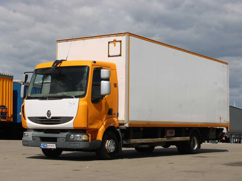 Renault Midlum 190.12, HYDRAULIC FRONT, EURO 4 - Kravas automašīna ar slēgto virsbūvi: foto 1 Renault Midlum 190.12, HYDRAULIC FRONT, EURO 4 - Kravas automašīna ar slēgto virsbūvi: foto 1