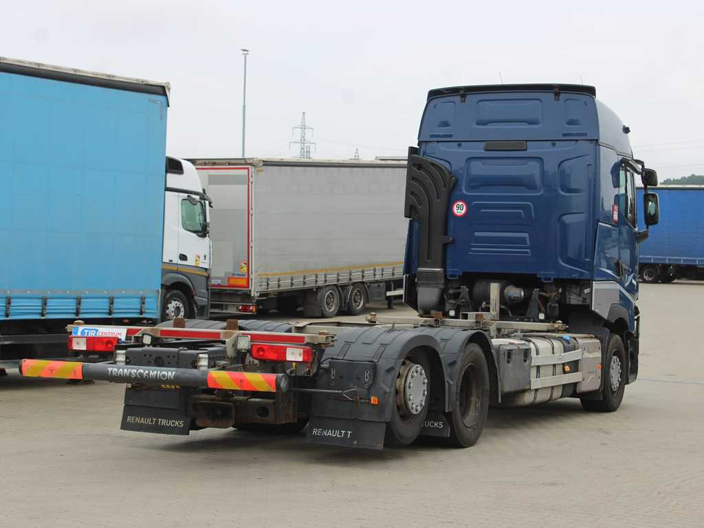 Renault T 480, BDF, EURO 6, AIR SUSPENSION, LIFTING AXLE - Konteineru vedējs/ Kravas automašīna ar noņemamā virsbūve: foto 4 Renault T 480, BDF, EURO 6, AIR SUSPENSION, LIFTING AXLE - Konteineru vedējs/ Kravas automašīna ar noņemamā virsbūve: foto 4