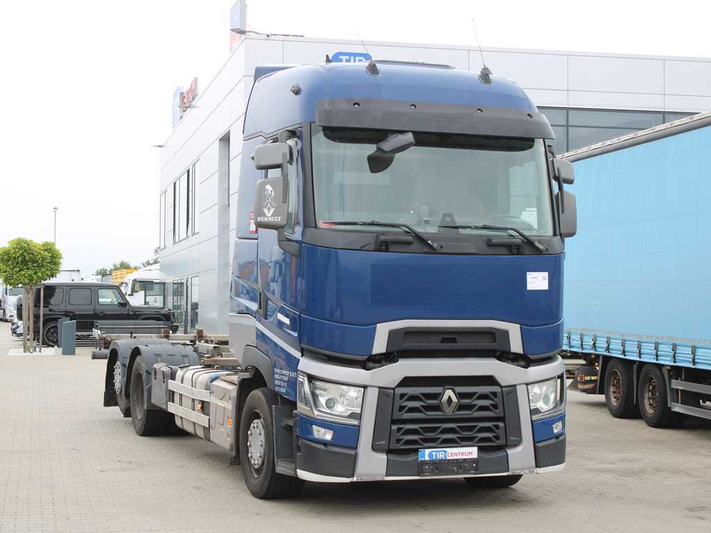 Renault T 480, BDF, EURO 6, AIR SUSPENSION, LIFTING AXLE - Konteineru vedējs/ Kravas automašīna ar noņemamā virsbūve: foto 3 Renault T 480, BDF, EURO 6, AIR SUSPENSION, LIFTING AXLE - Konteineru vedējs/ Kravas automašīna ar noņemamā virsbūve: foto 3