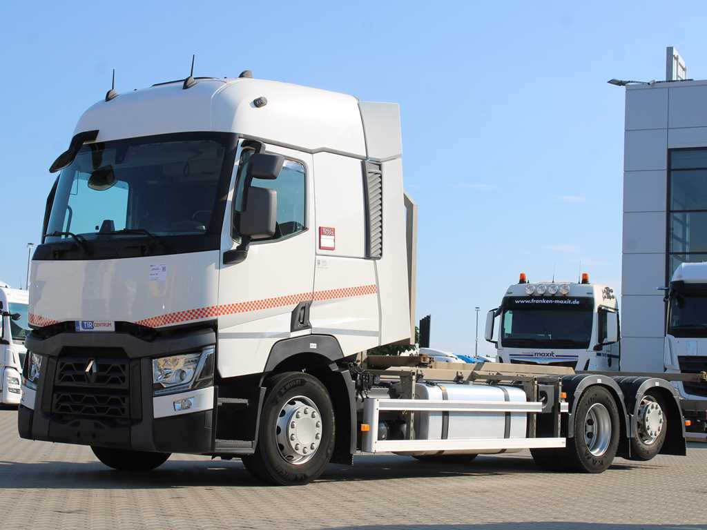 Renault T460, EURO 6, BDF, LIFT AXLE, AIR SUSPENSION - Konteineru vedējs/ Kravas automašīna ar noņemamā virsbūve: foto 1 Renault T460, EURO 6, BDF, LIFT AXLE, AIR SUSPENSION - Konteineru vedējs/ Kravas automašīna ar noņemamā virsbūve: foto 1