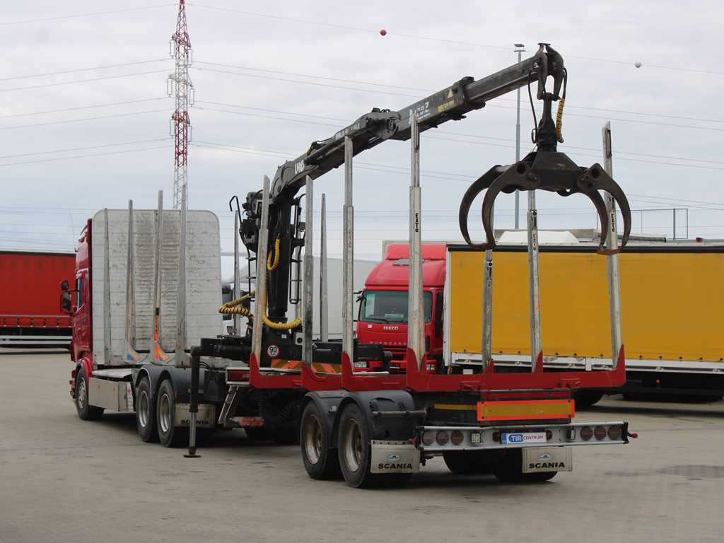 Scania R 480, HYDRAULIC ARM LHO L120Z(78), 6X4 - Kokvedējs, Kravas auto ar manipulatoru: foto 5 Scania R 480, HYDRAULIC ARM LHO L120Z(78), 6X4 - Kokvedējs, Kravas auto ar manipulatoru: foto 5